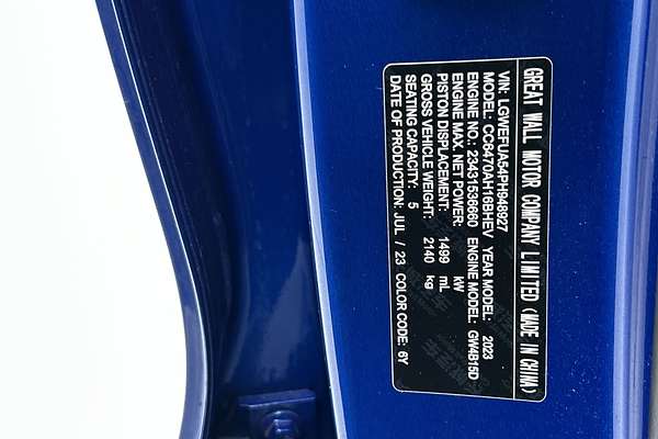 2023 GWM Haval H6 Ultra Hybrid B01