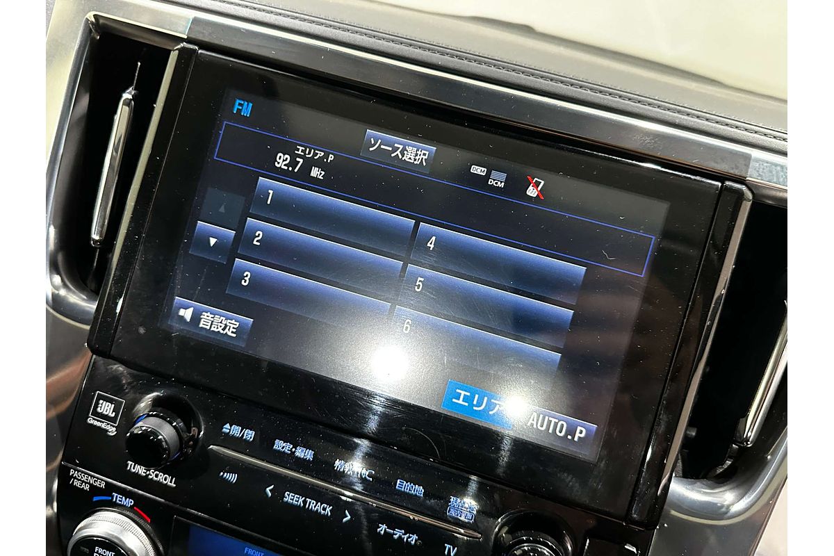 2019 Toyota Alphard SR  AYH30W