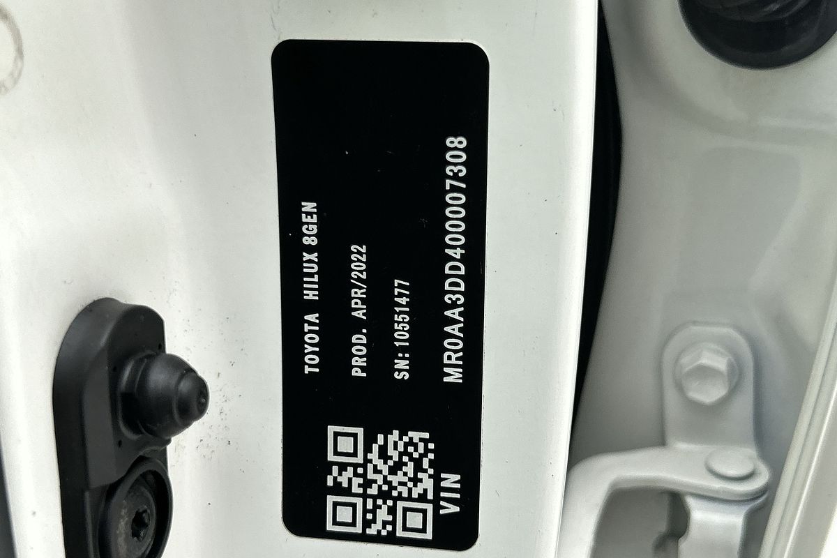 2022 Toyota Hilux SR5 Hi-Rider GUN136R Rear Wheel Drive