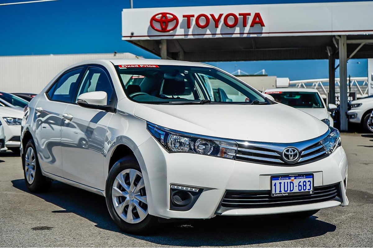 2016 Toyota Corolla Ascent ZRE172R