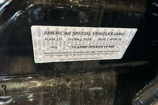 2025 RAM 1500 Laramie Sport Hurricane SO RamBox DT 4X4 SWB