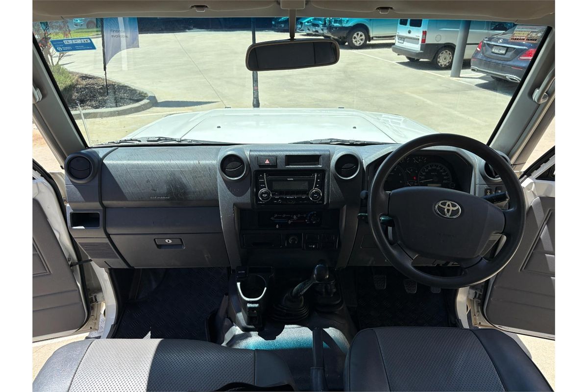 2013 Toyota Landcruiser WORKMATE (4x4) 11 SEAT VDJ78R MY12 UPDATE