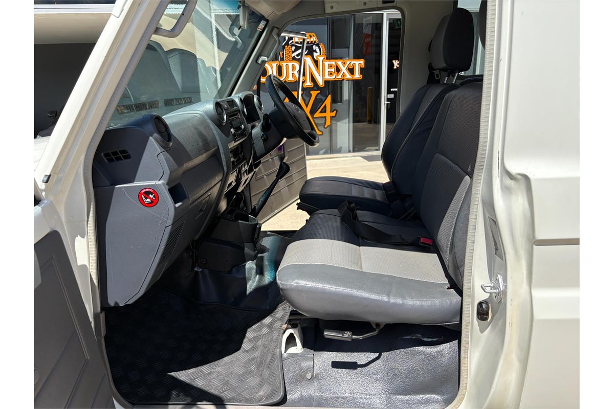 2013 Toyota Landcruiser WORKMATE (4x4) 11 SEAT VDJ78R MY12 UPDATE