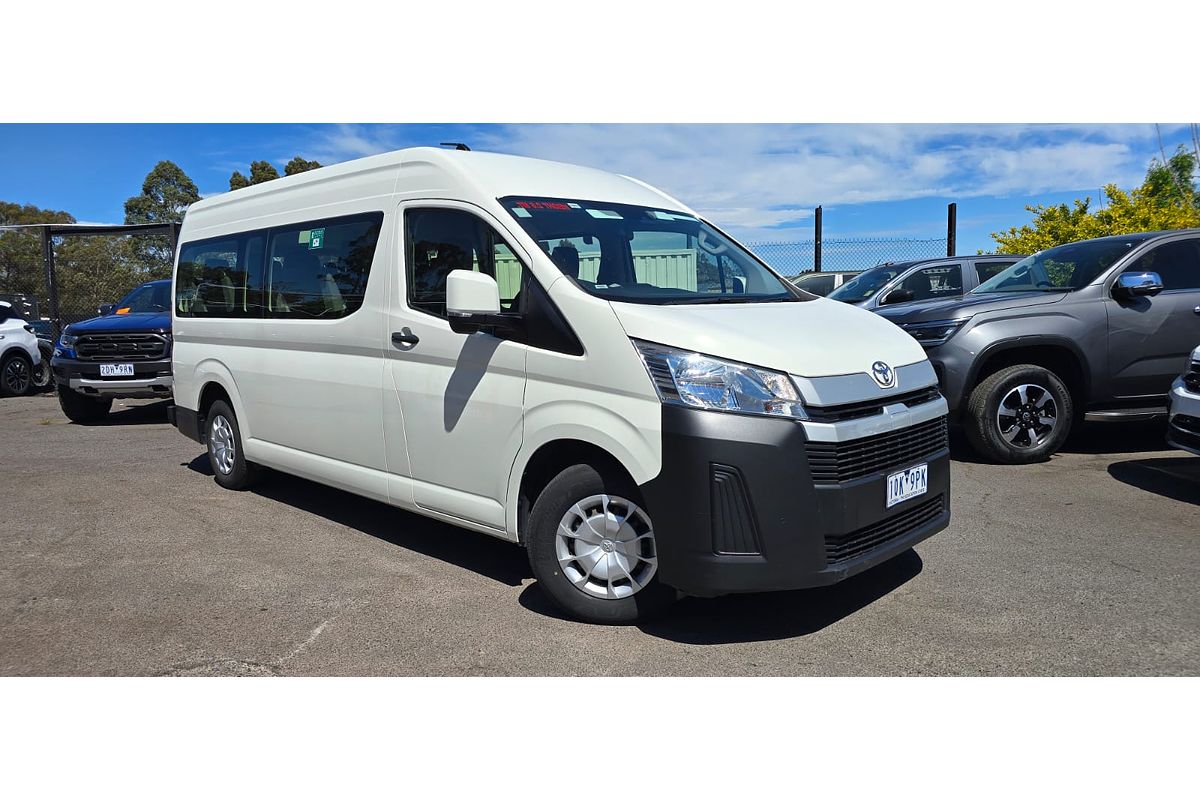 2019 Toyota Hiace Commuter GDH322R ELWB High Roof