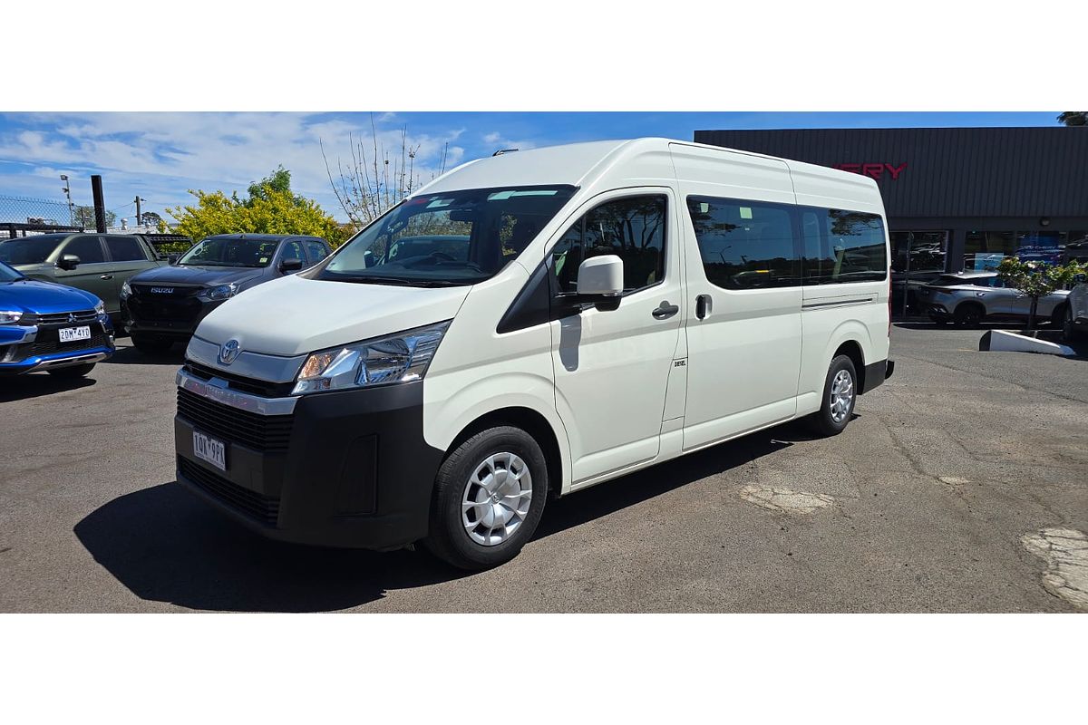 2019 Toyota Hiace Commuter GDH322R ELWB High Roof