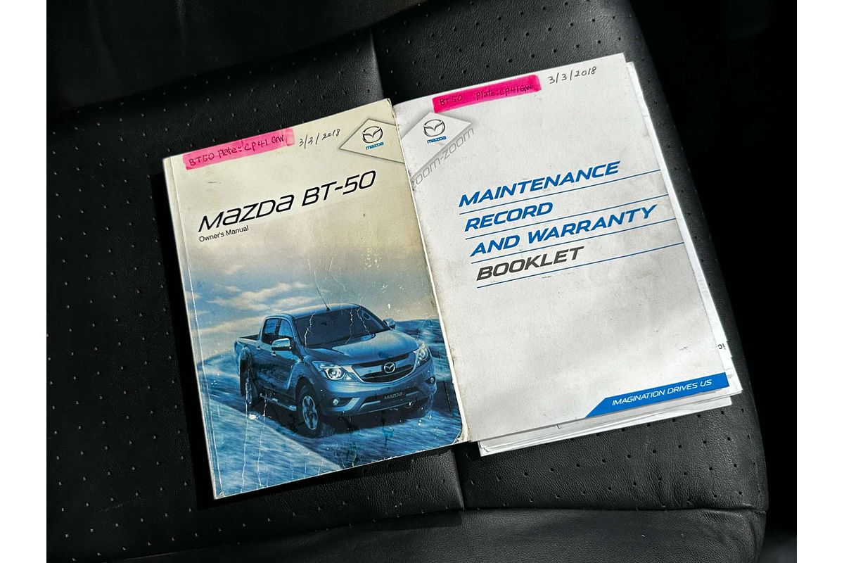 2016 Mazda BT-50 GT UR 4X4