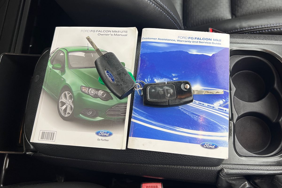 2013 Ford Falcon Ute XR6 EcoLPi FG MkII Rear Wheel Drive