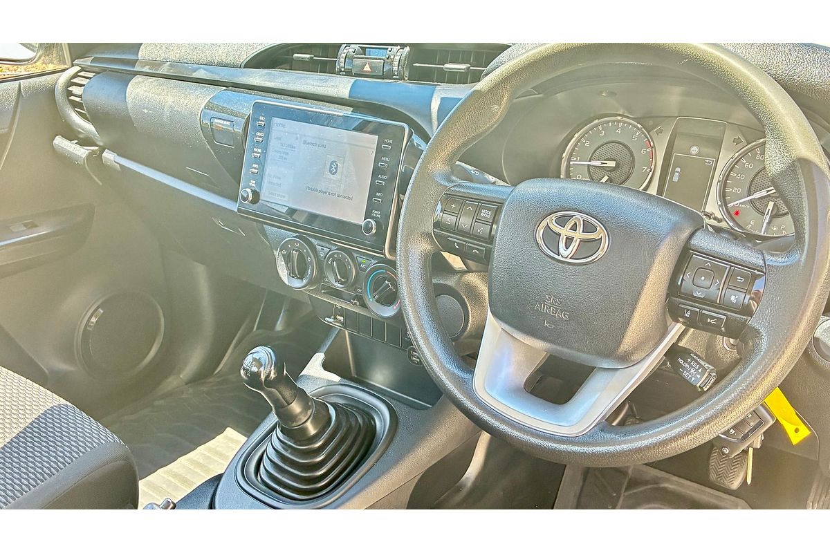 2021 Toyota Hilux Workmate TGN121R Rear Wheel Drive