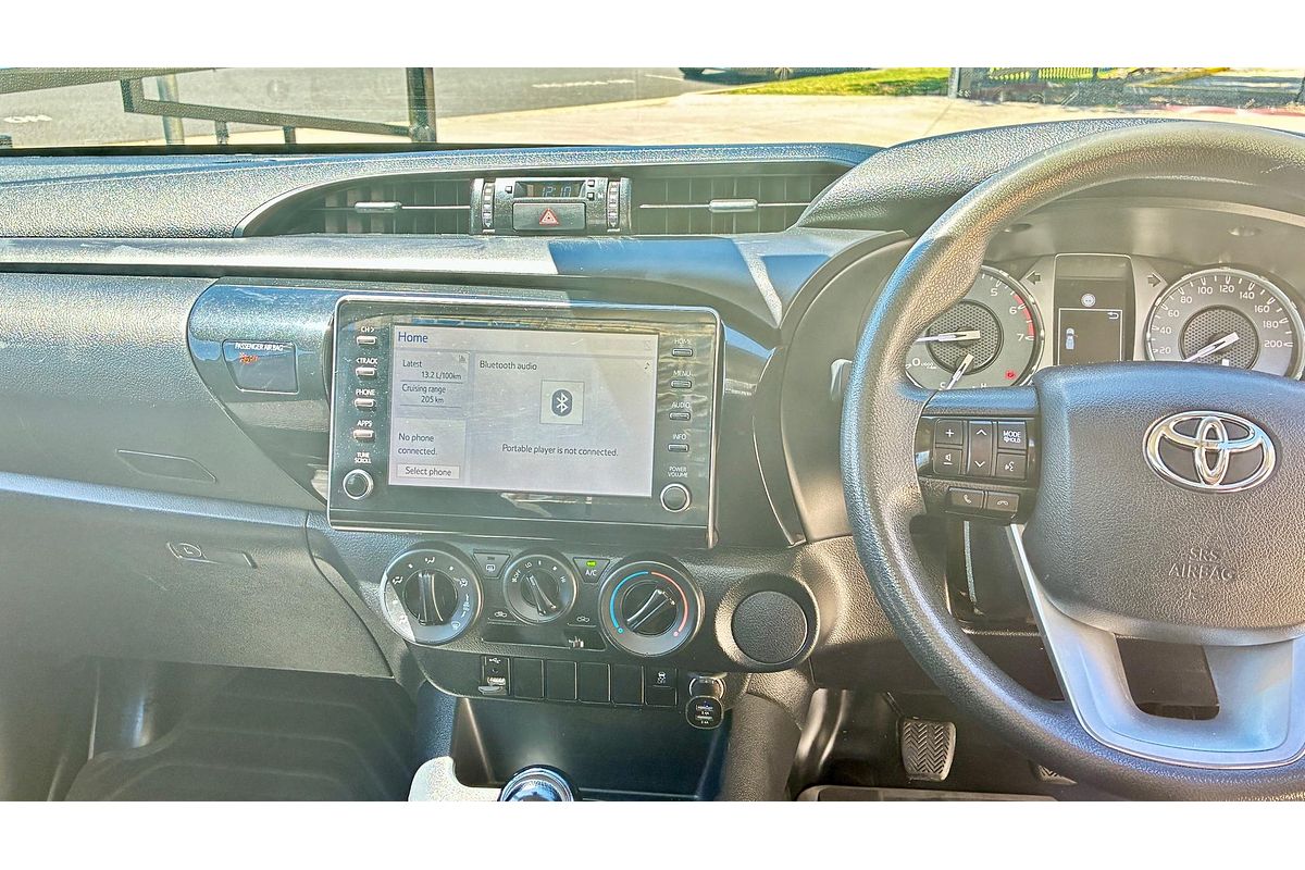 2021 Toyota Hilux Workmate TGN121R Rear Wheel Drive