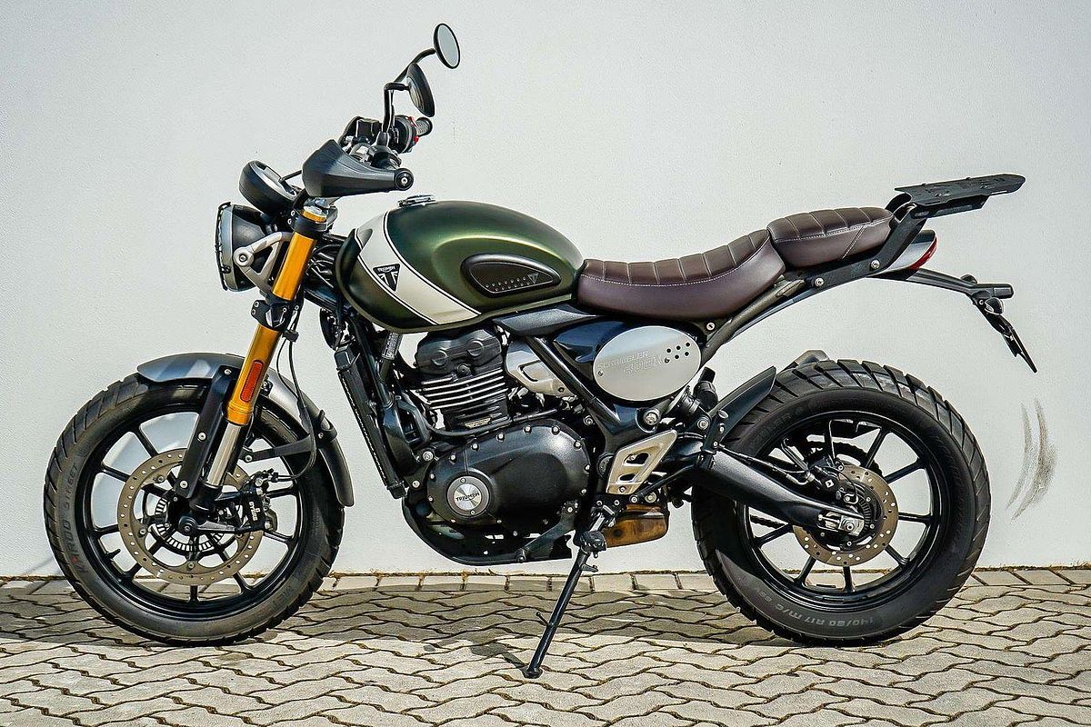 2024 Triumph Scrambler 400 X Scrambler