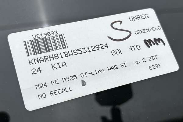 2024 Kia Sorento GT-Line MQ4 PE