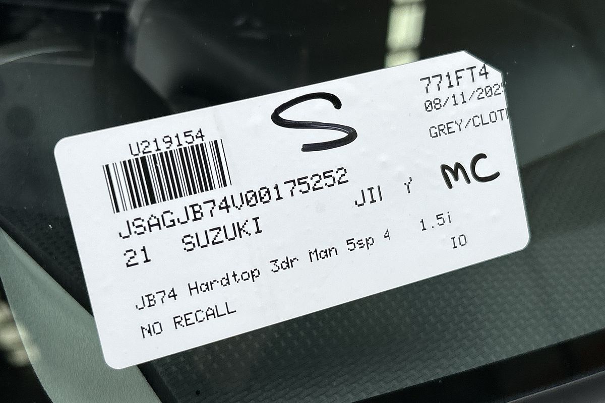 2021 Suzuki Jimny GJ