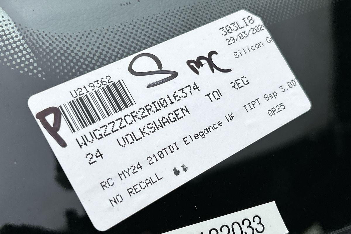 2024 Volkswagen Touareg 210TDI Elegance RC