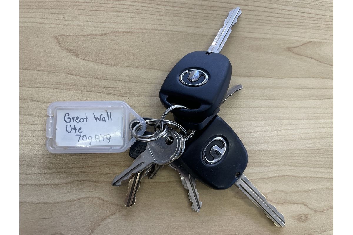 2013 Great Wall V240 K2 Rear Wheel Drive