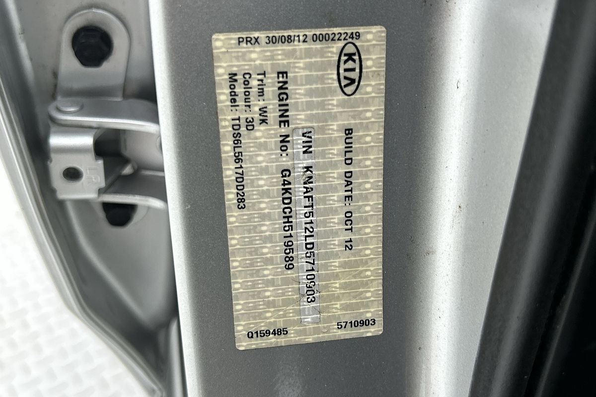 2012 Kia Cerato Si TD