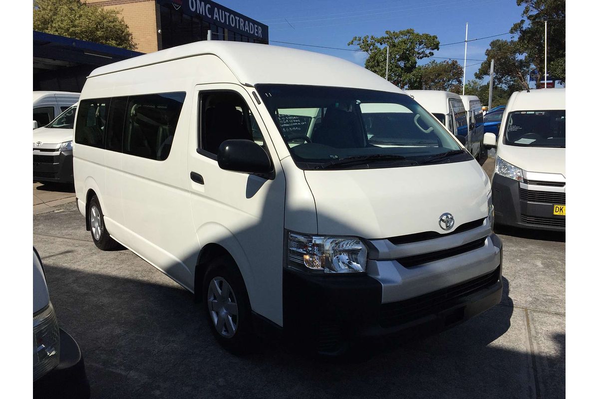 2018 Toyota Hiace Commuter KDH223R ELWB High Roof