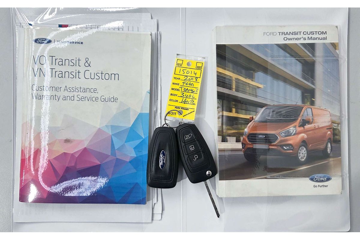 2018 Ford Transit Custom 340L VN LWB Low Roof