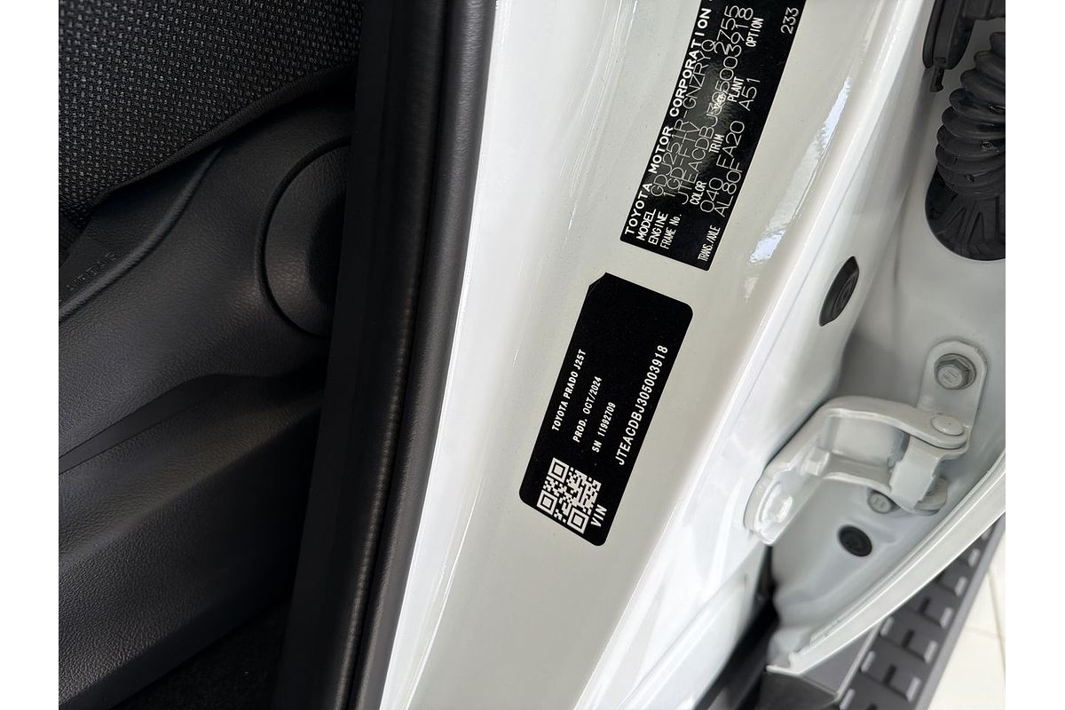 2024 Toyota Landcruiser Prado GX GDJ251R