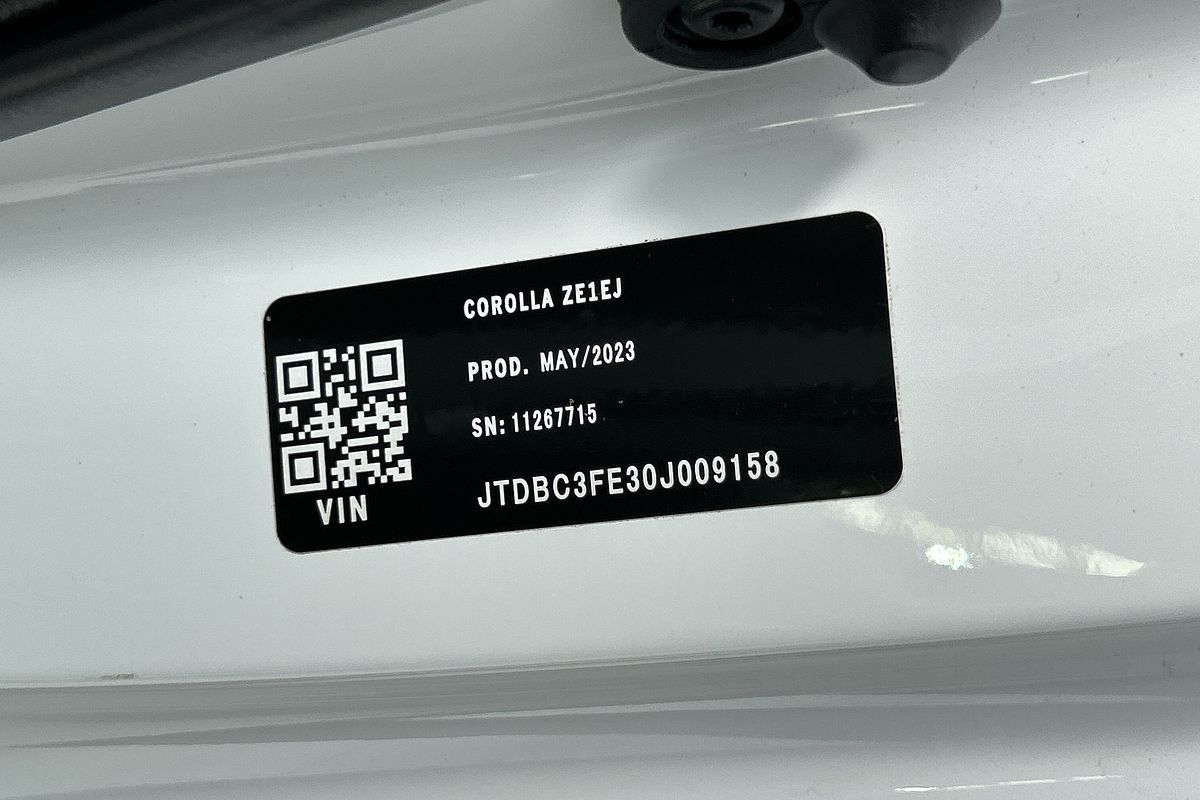 2023 Toyota Corolla Ascent Sport Hybrid ZWE219R