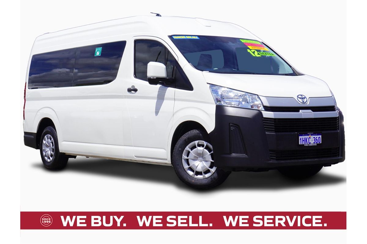 2021 Toyota Hiace Commuter GDH322R ELWB High Roof
