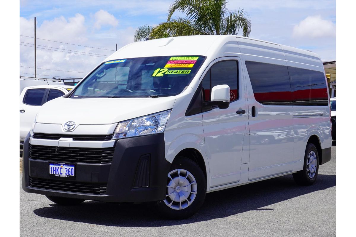 2021 Toyota Hiace Commuter GDH322R ELWB High Roof