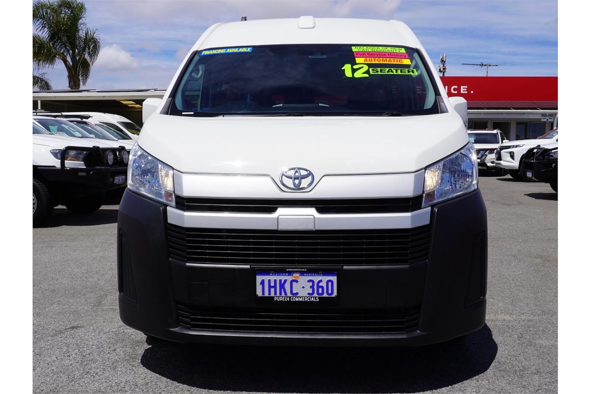 2021 Toyota Hiace Commuter GDH322R ELWB High Roof