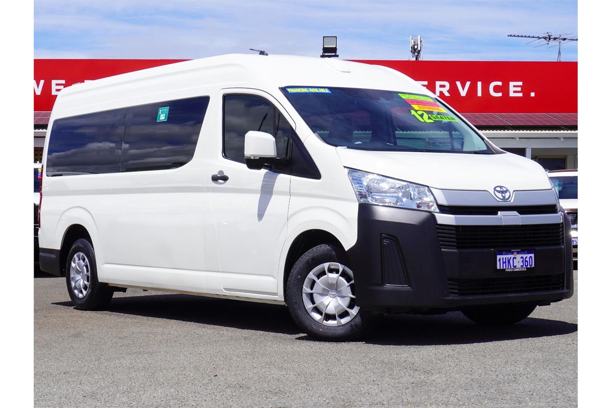 2021 Toyota Hiace Commuter GDH322R ELWB High Roof