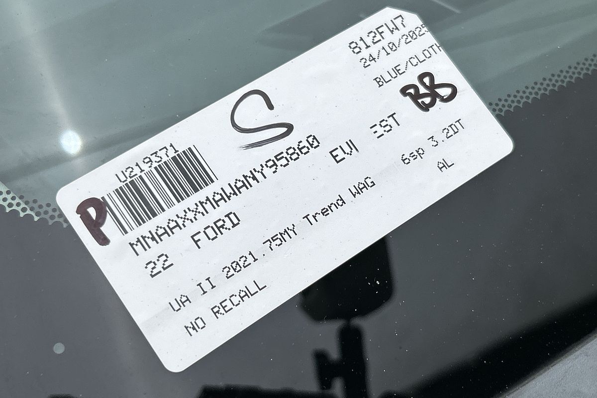 2022 Ford Everest Trend UA II 3.2L