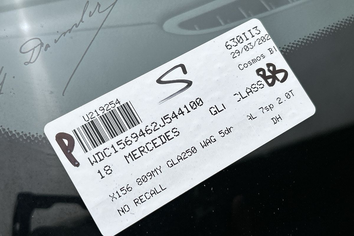 2018 Mercedes-Benz GLA-Class GLA250 X156