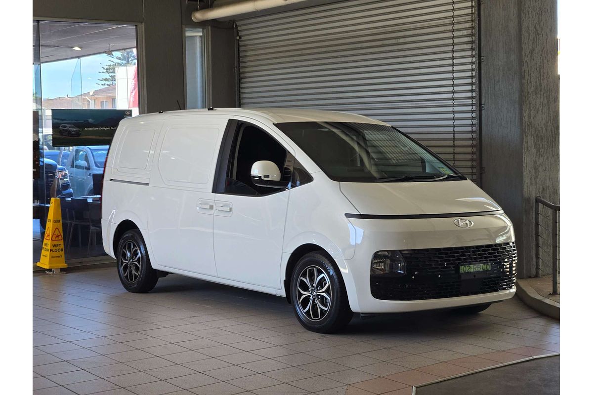 STARIA US4.V2 MY23 LOAD 2S 2.2D TWIN SWING 2.2L DT4 TURBO CDI 8 SP AUTOMATIC SEQUENTIAL 5D VAN 