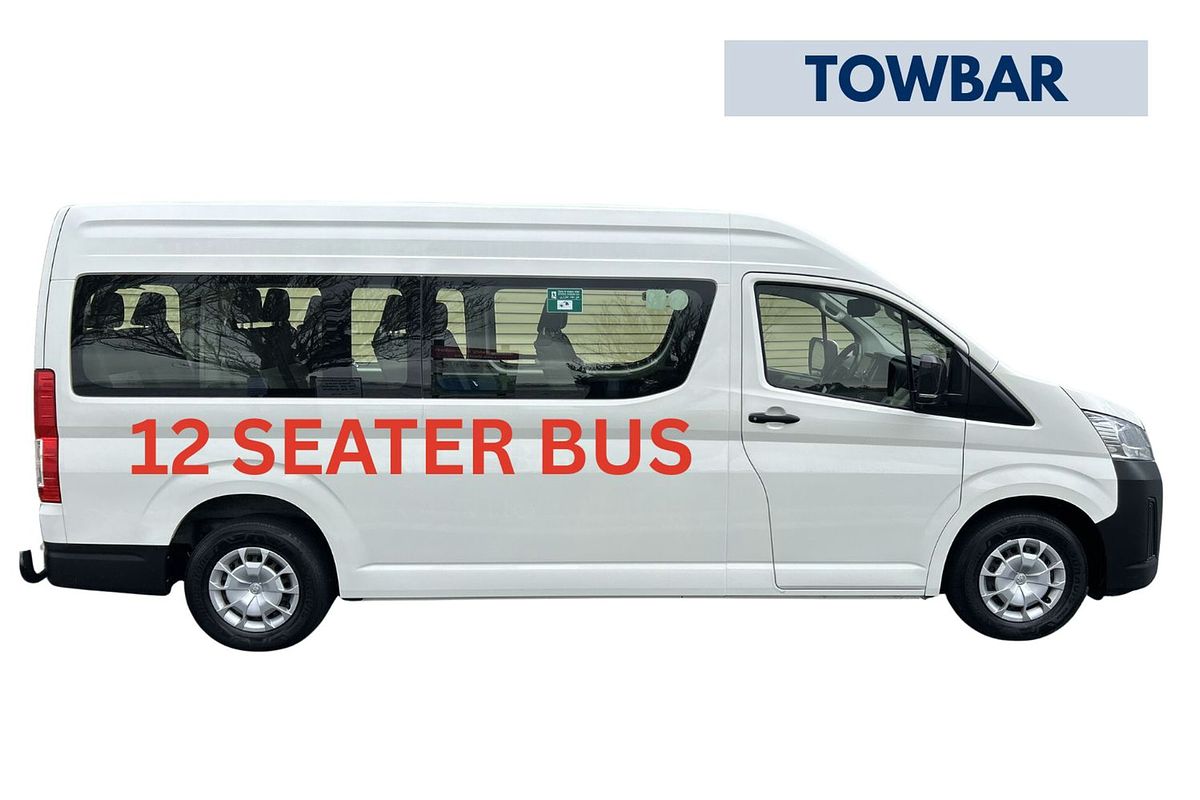 2019 Toyota Hiace Commuter GDH322R ELWB High Roof