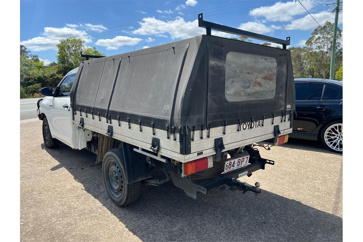 2018 Toyota Hilux Workmate GUN122R Rear Wheel Drive