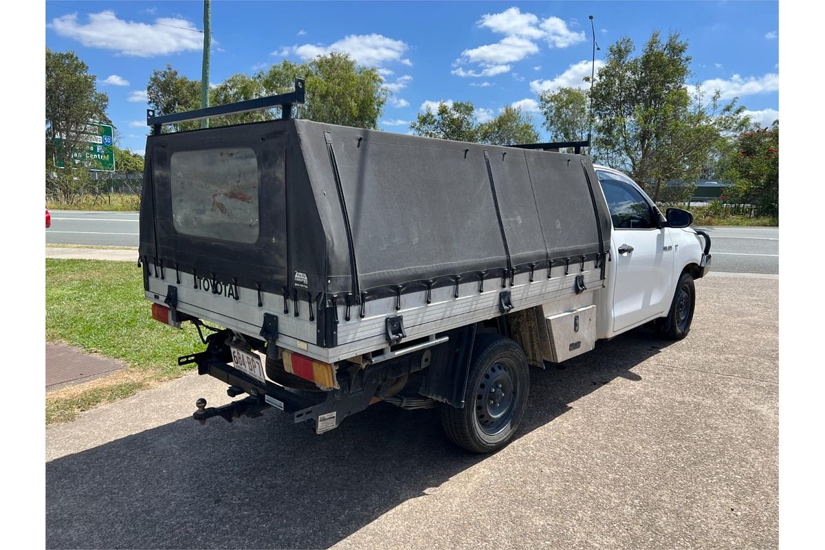 2018 Toyota Hilux Workmate GUN122R Rear Wheel Drive