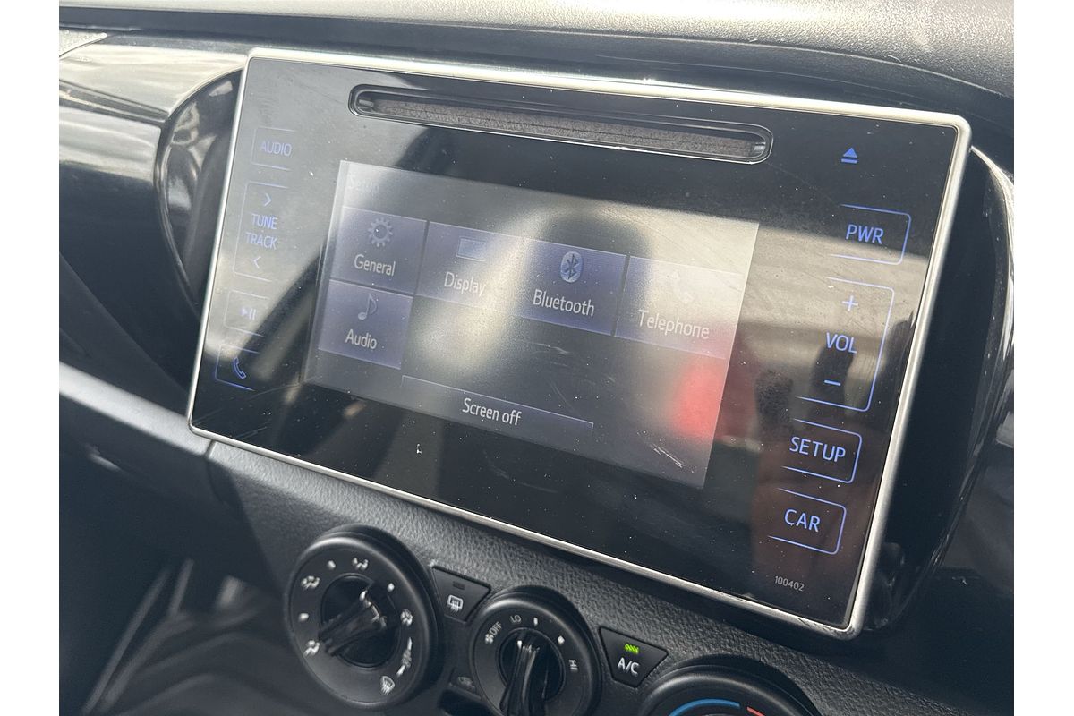 2018 Toyota Hilux Workmate TGN121R Rear Wheel Drive