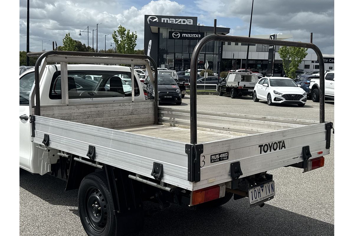 2018 Toyota Hilux Workmate TGN121R Rear Wheel Drive