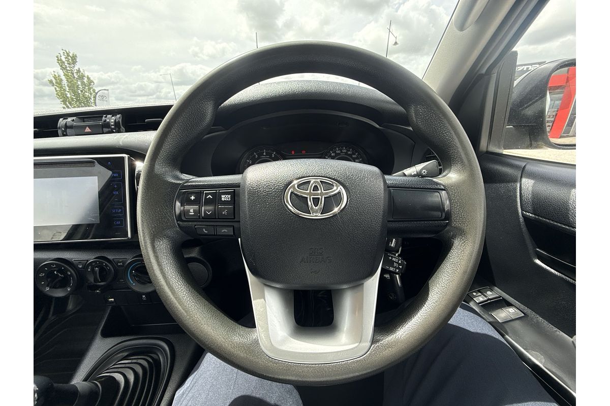 2018 Toyota Hilux Workmate TGN121R Rear Wheel Drive