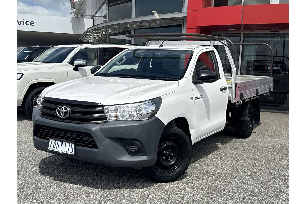 2018 Toyota Hilux Workmate TGN121R Rear Wheel Drive