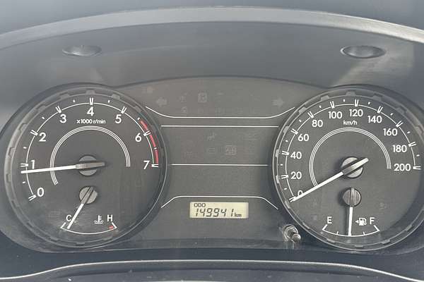 2018 Toyota Hilux Workmate TGN121R Rear Wheel Drive