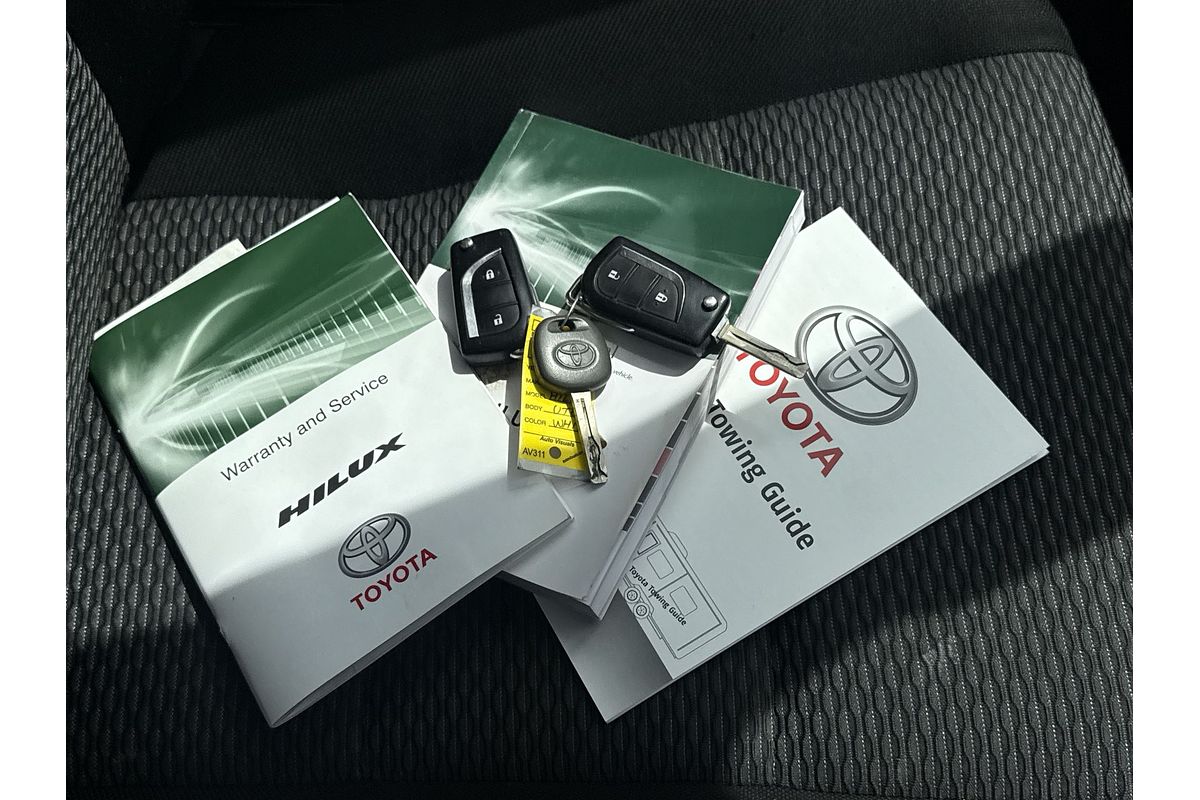 2018 Toyota Hilux Workmate TGN121R Rear Wheel Drive