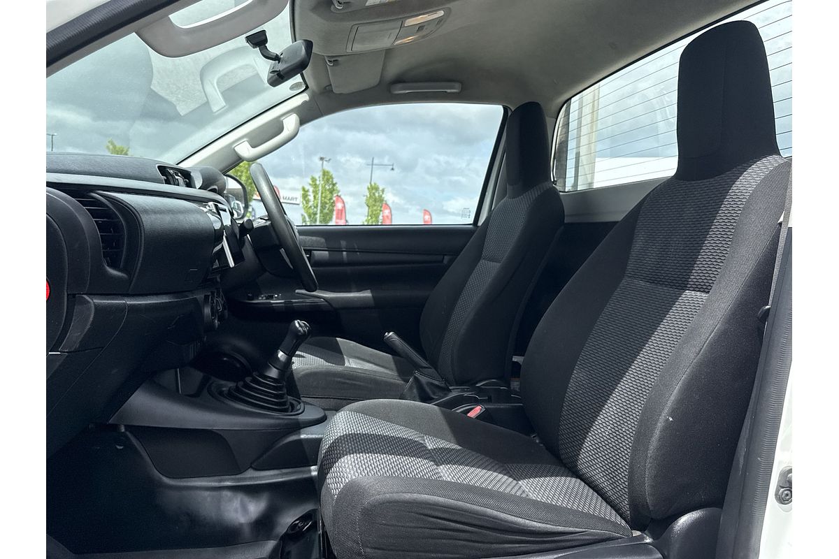 2018 Toyota Hilux Workmate TGN121R Rear Wheel Drive