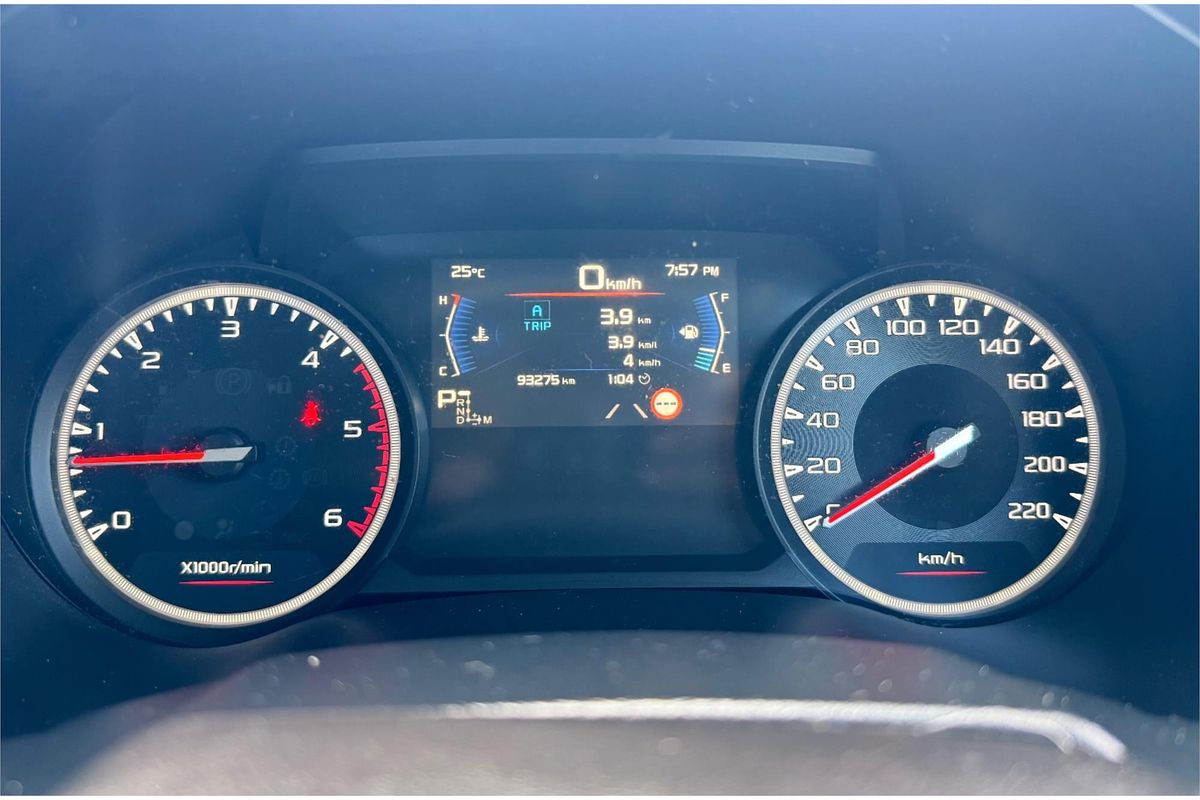 2020 Isuzu D-MAX SX (4x2) RG MY21 REAR WHEEL DRIVE