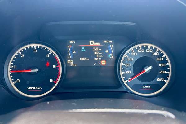 2020 Isuzu D-MAX SX (4x2) RG MY21 REAR WHEEL DRIVE