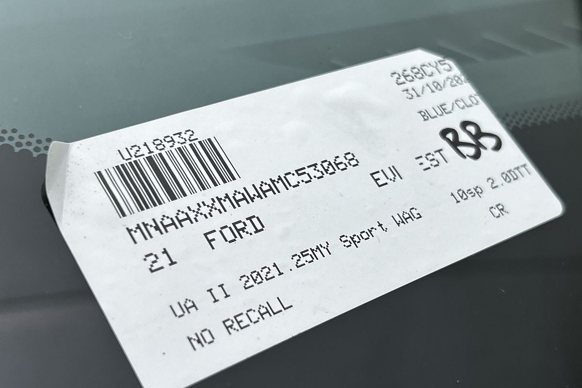 2021 Ford Everest Sport UA II 2.0L