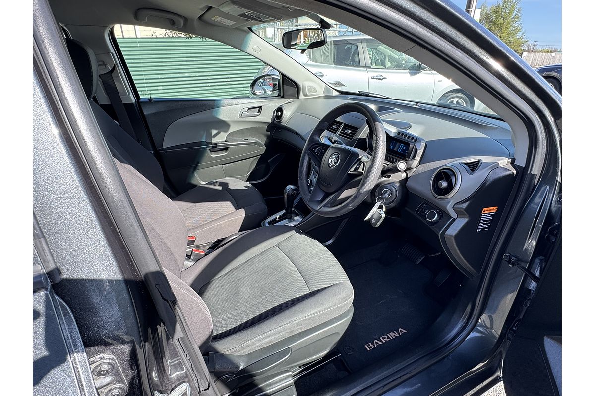 2016 Holden Barina CD 1.6P/6AT/SL/4DR/5