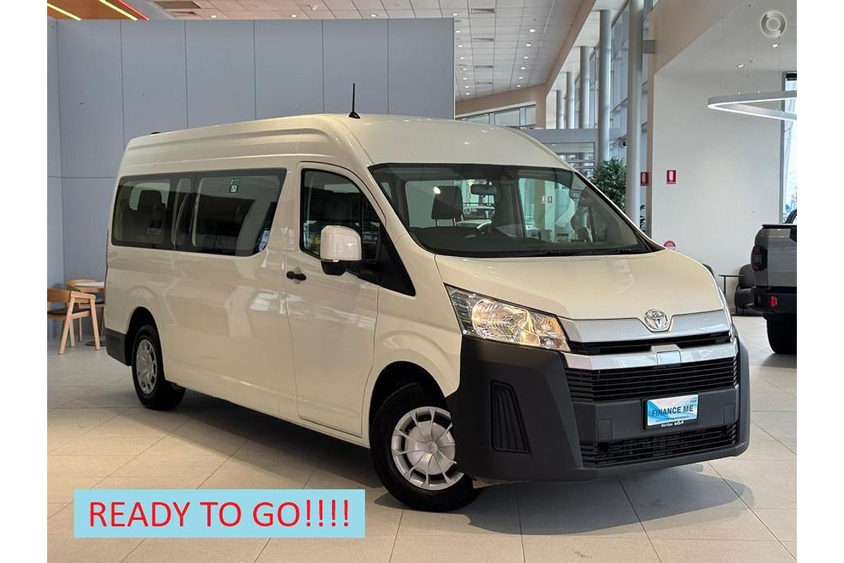 2021 Toyota Hiace Commuter GDH322R ELWB High Roof