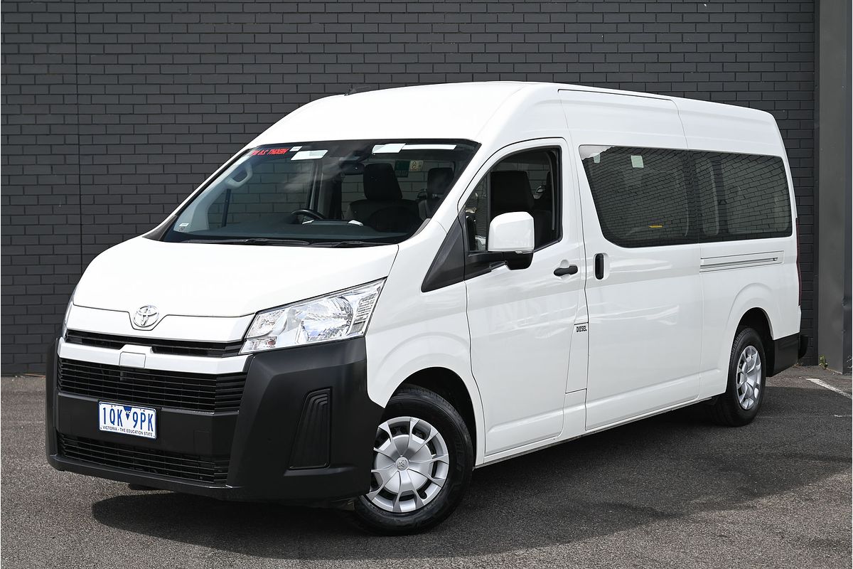 2019 Toyota Hiace Commuter GDH322R ELWB High Roof
