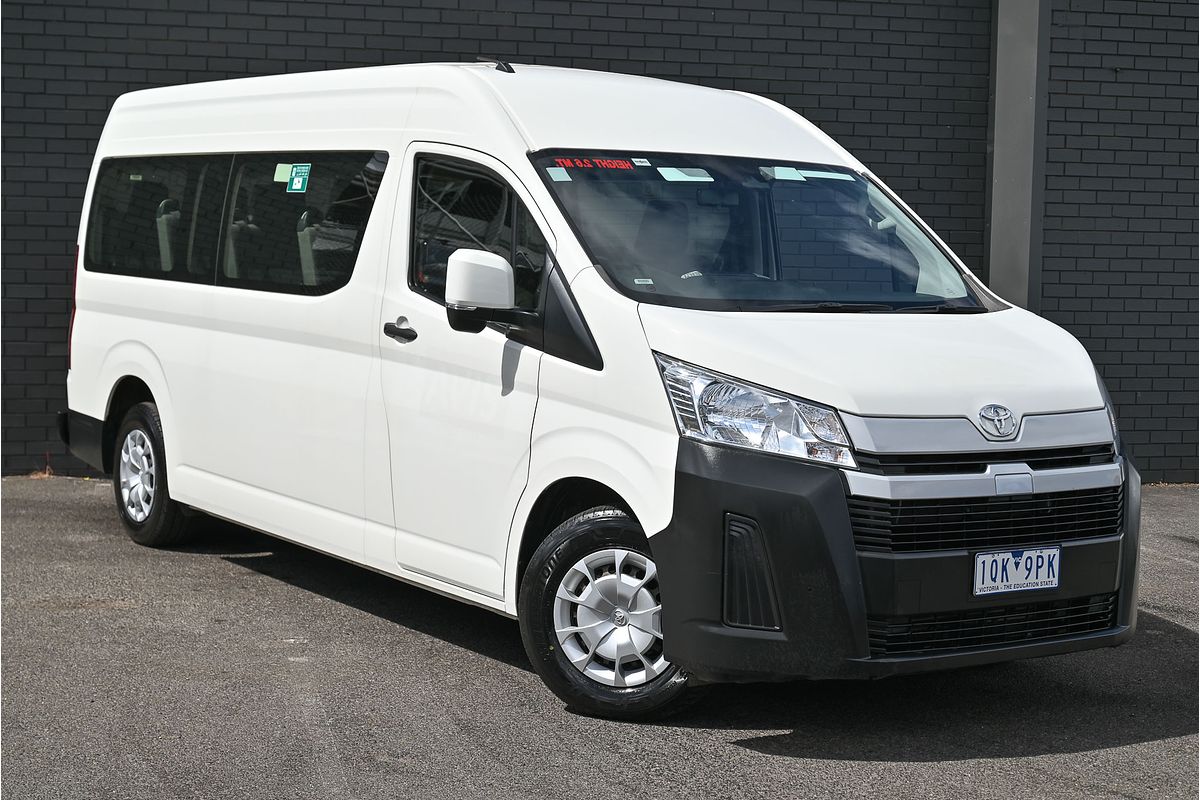 2019 Toyota Hiace Commuter GDH322R ELWB High Roof