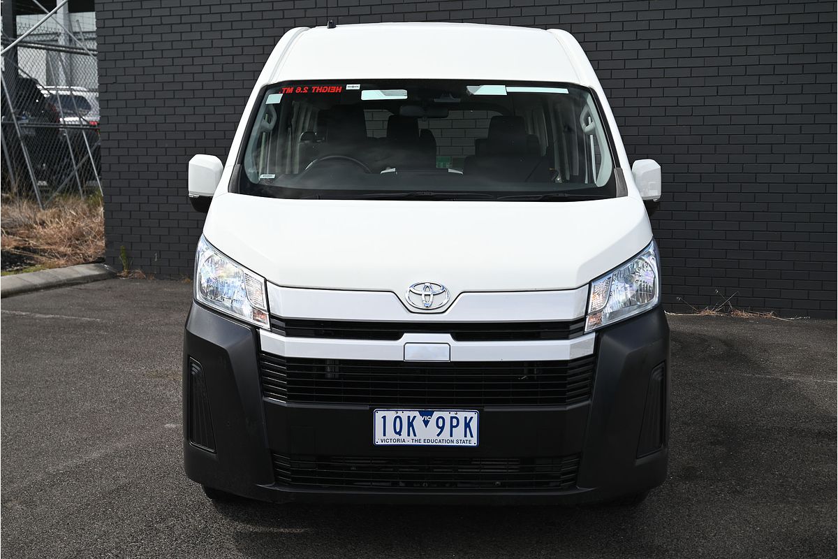 2019 Toyota Hiace Commuter GDH322R ELWB High Roof