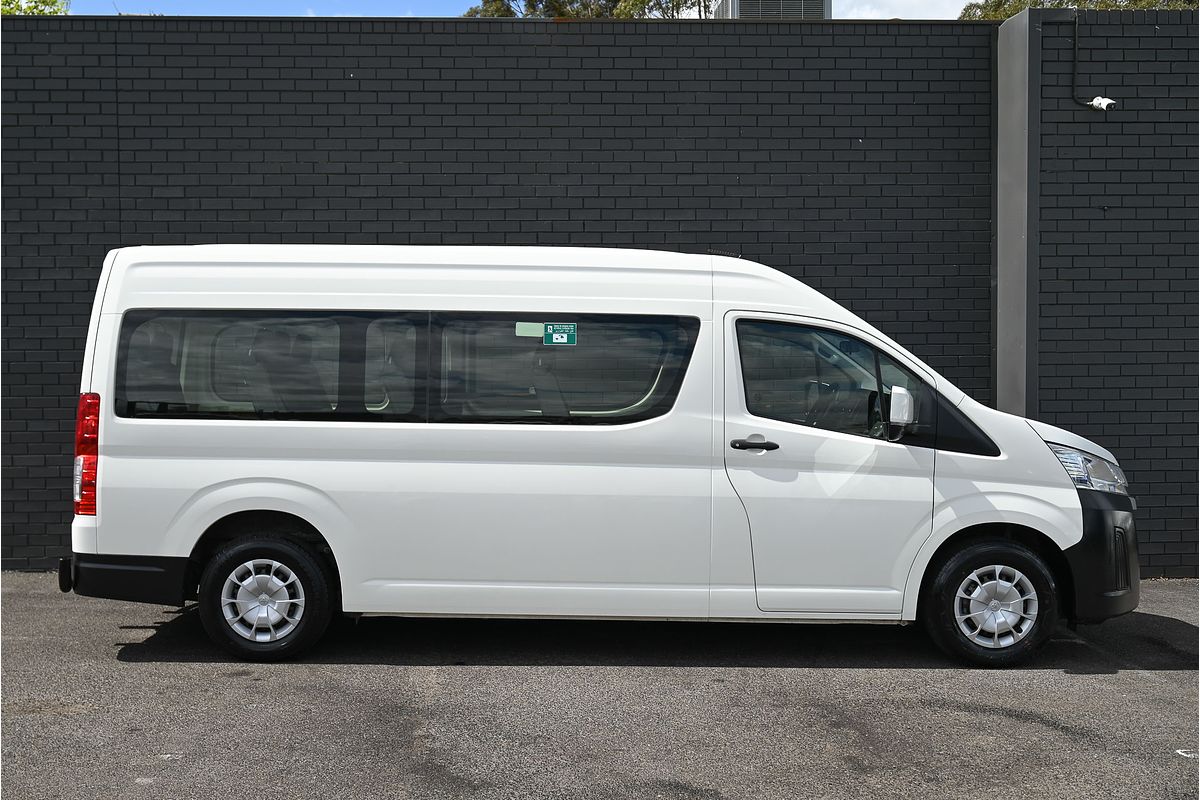 2019 Toyota Hiace Commuter GDH322R ELWB High Roof