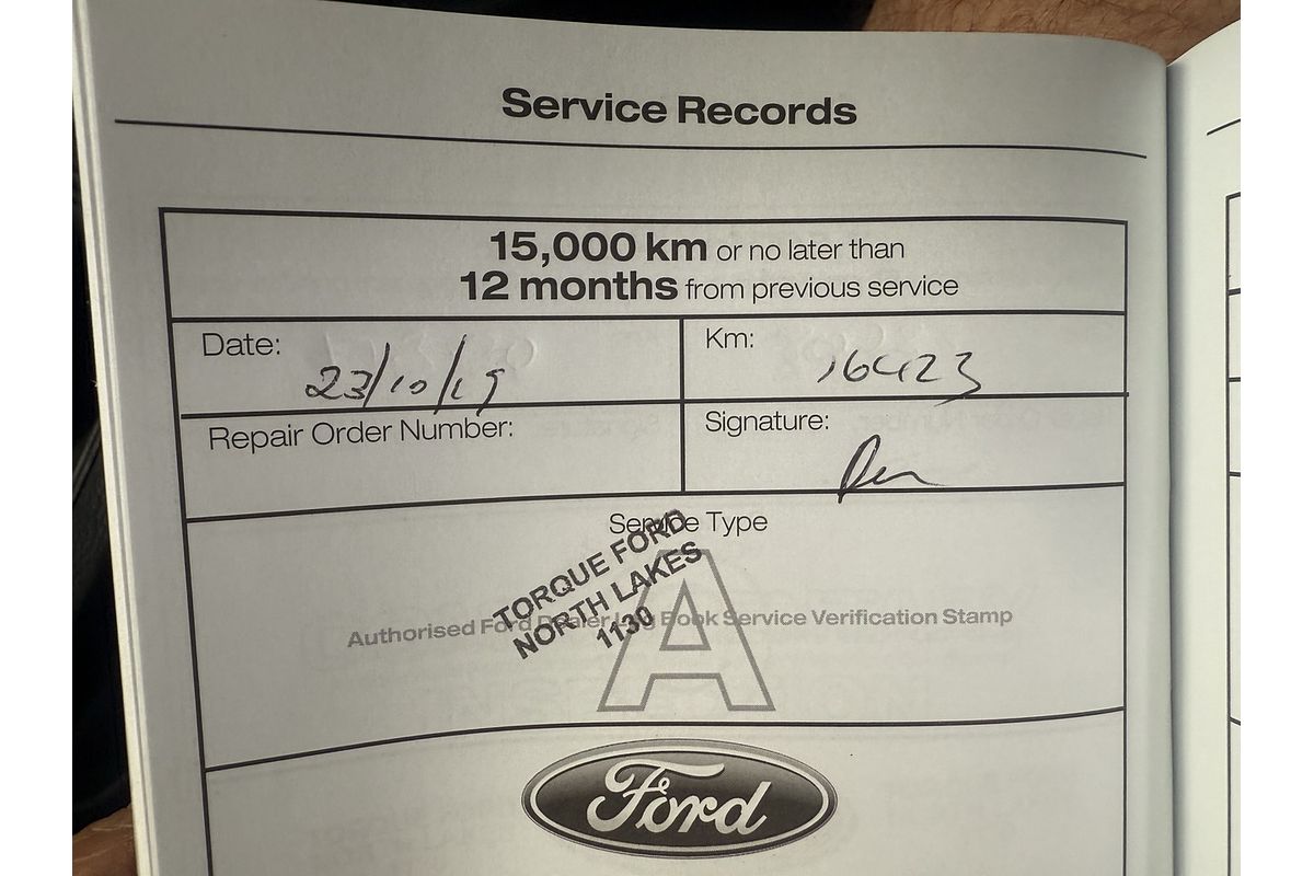 2018 Ford Ranger XL Hi-Rider PX MkIII Rear Wheel Drive 2.2L